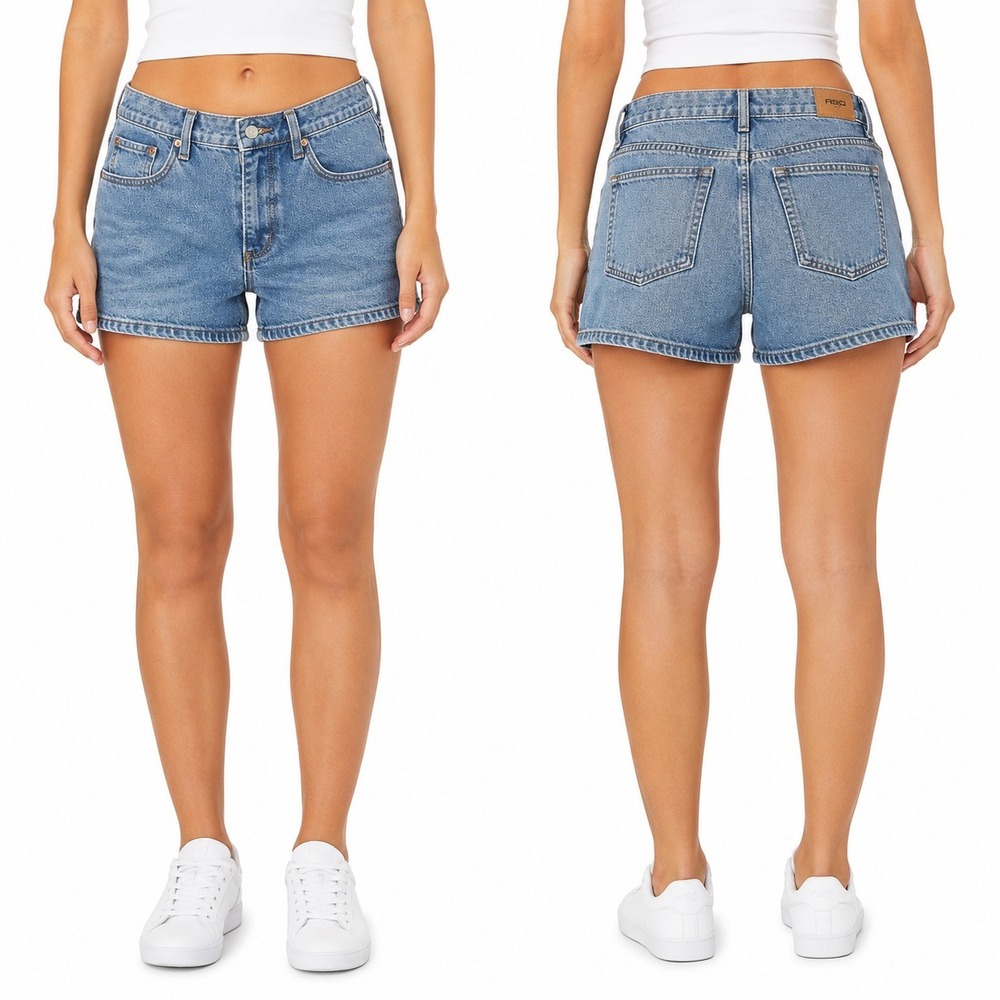 RSQ Light Blue Denim Jean Shorts